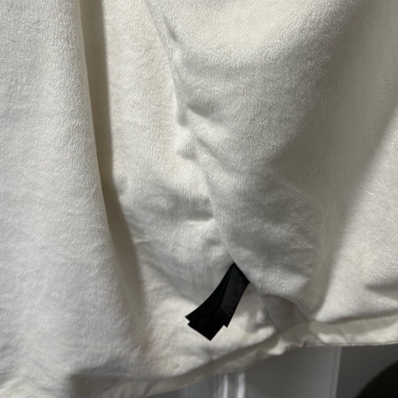 The North Face Shelbe Raschel Parka Long Jacket Full Zip Fleece Lined White L - Picture 11 of 14